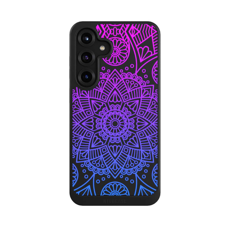Galaxy S25 + NIVOcore Cercles Mandala sans Fond