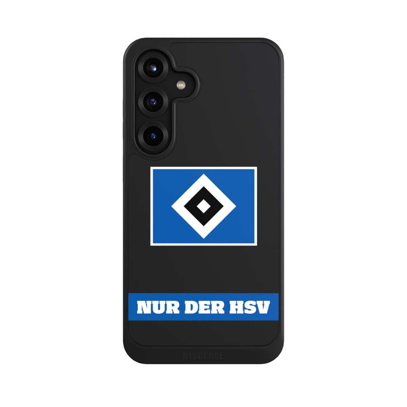 Galaxy S25 + NIVOcore Nur der HSV Blau - ohne Hintergrund