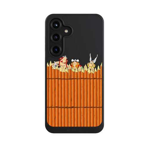 Samsung Galaxy S25+  NIVOcore Gaulois Derrière Palissade Transparent