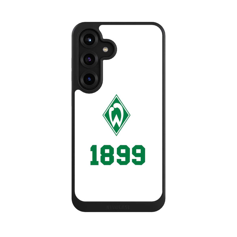 Galaxy S25 + NIVOcore 1899 Grün-Weiß Lebenslang Weiss - Werder Bremen
