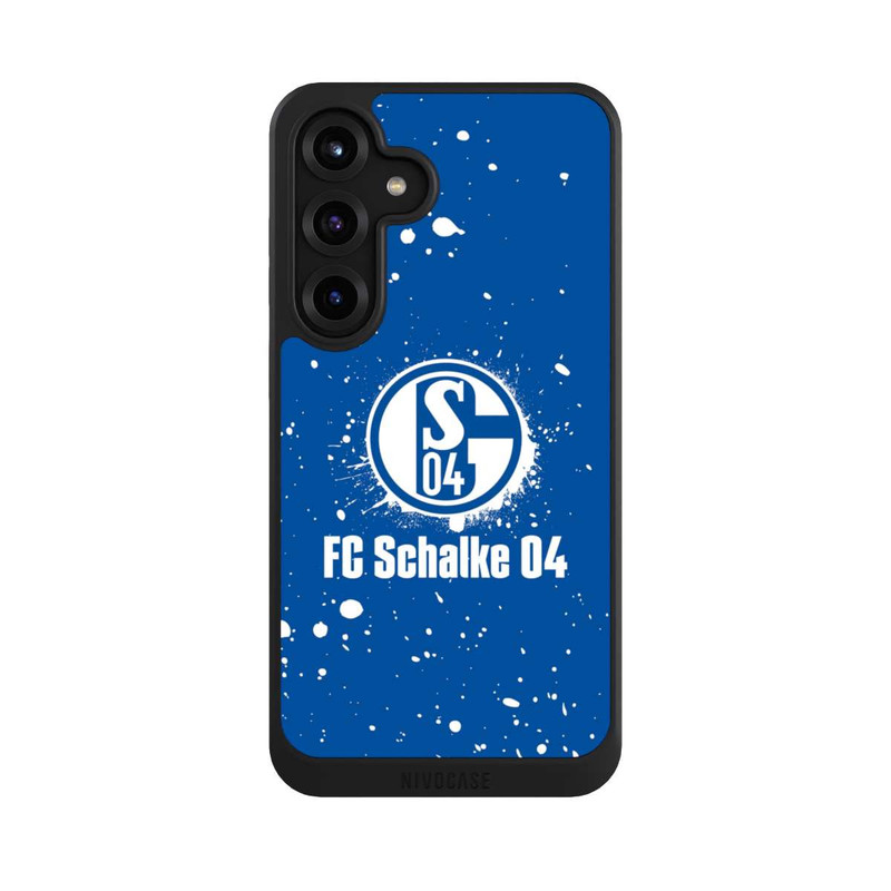 Galaxy S25 + NIVOcore Schalke 04 - Spraylogo