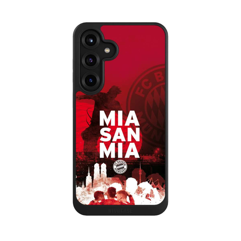 Galaxy S25 + NIVOcore FCB - MIA SAN MIA