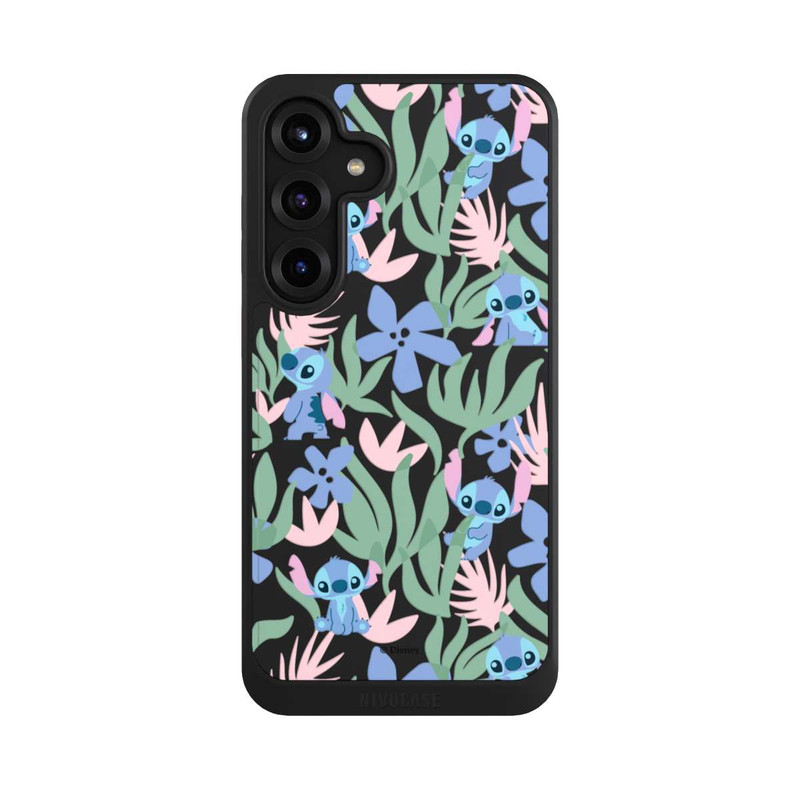 Galaxy S25 + NIVOcore Motif floral Stitch Transparent