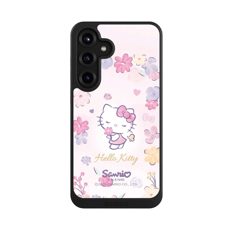 Galaxy S25 + NIVOcore Hallo Kitty Blume