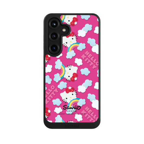 Samsung Galaxy S25+  NIVOcore Hello Kitty Regenbogenmuster
