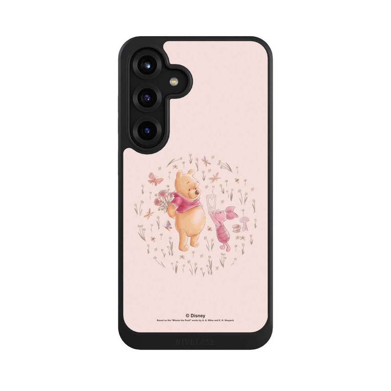 Galaxy S25 + NIVOcore Winnie Puuh und Ferkel Herz schenken