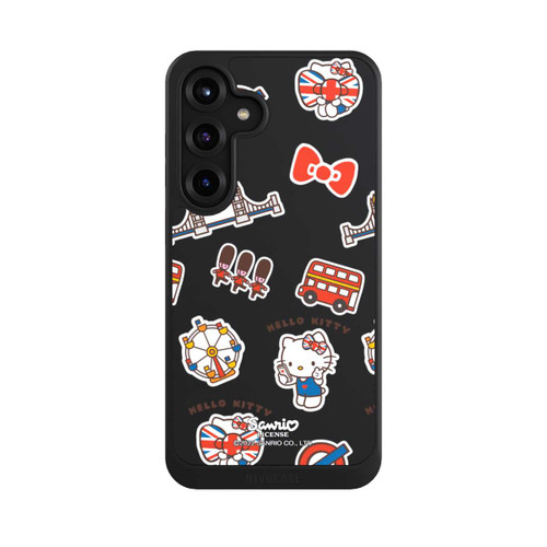 Samsung Galaxy S25+  NIVOcore Hello Kitty Londoner Abzeichen Transparent