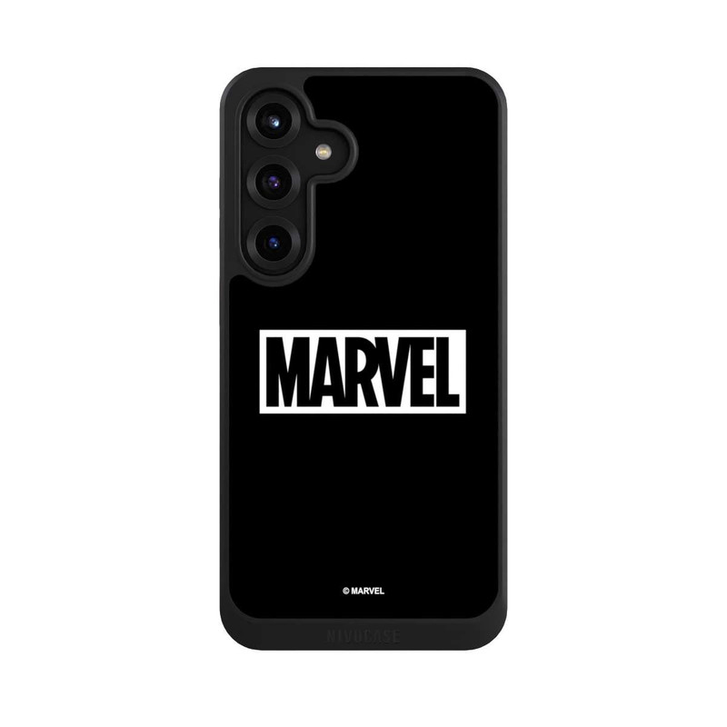 Galaxy S25 + NIVOcore Marvel Logo Black