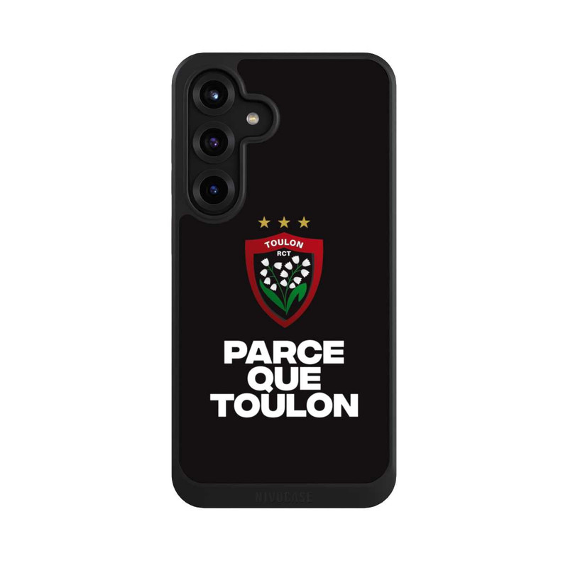 Galaxy S25 + NIVOcore Parce Que Toulon Noir