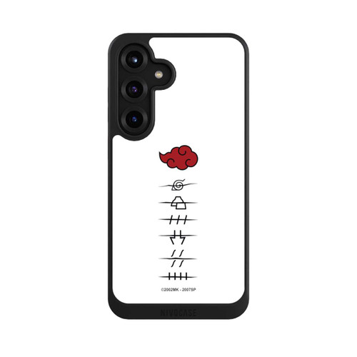 Samsung Galaxy S25+  NIVOcore Akatsuki member symbols white