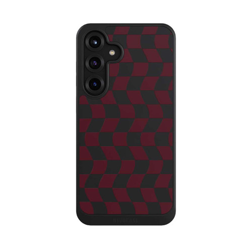 Samsung Galaxy S25+  NIVOcore Karo Weinrot