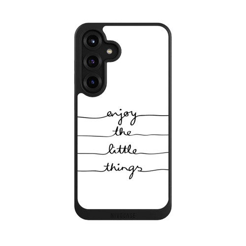 Samsung Galaxy S25+  NIVOcore Enjoy The Little Things White