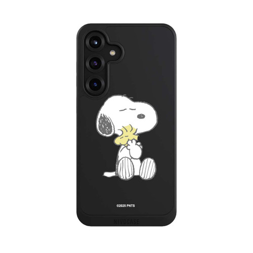 Samsung Galaxy S25+  NIVOcore Snoopy And Woodstock Cuddling transparent