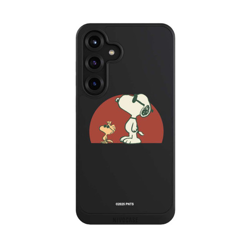 Samsung Galaxy S25+  NIVOcore Snoopy Woodstock Far Out transparent