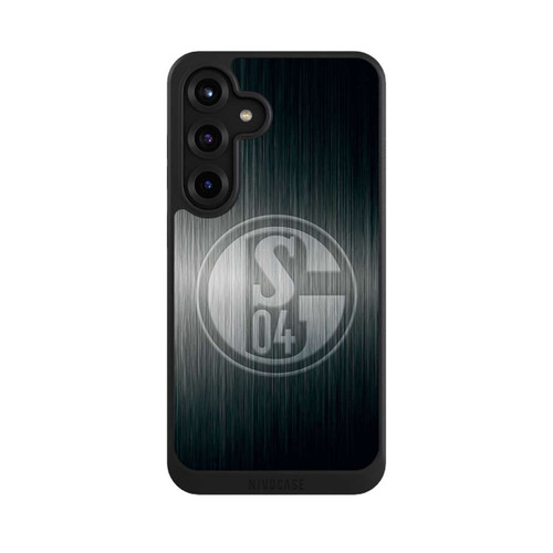 Samsung Galaxy S25+  NIVOcore Schalke 04 Metall Look