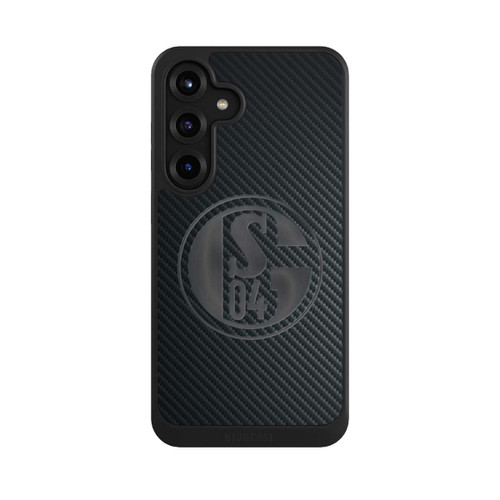 Samsung Galaxy S25+  NIVOcore Schalke 04 Carbon Look
