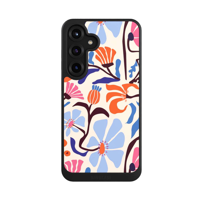 Galaxy S25 + NIVOcore Flower Market Ibiza Pastel