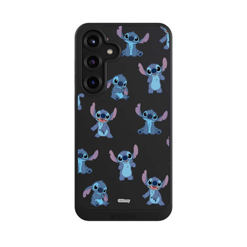 Samsung Galaxy S25+  NIVOcore Stitch Faces Pattern Transparent