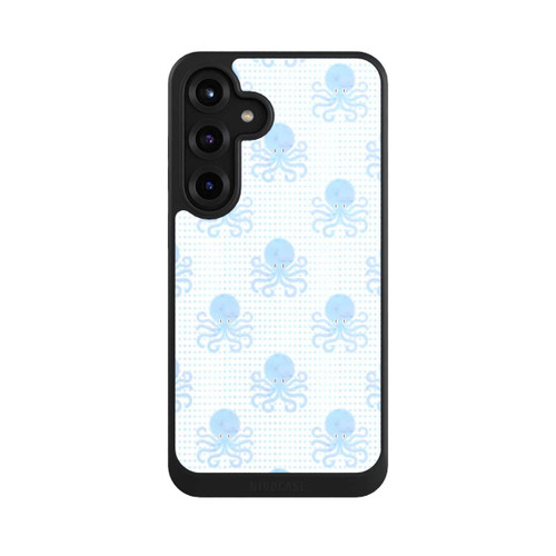 Samsung Galaxy S25+  NIVOcore Blue Watercolor Octopus