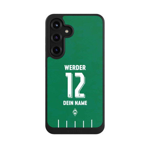 Samsung Galaxy S25+  NIVOcore Werder Bremen Trikot Personalisierbar 25-26
