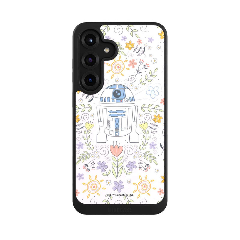 Galaxy S25 + NIVOcore R2D2 Blumen Muster