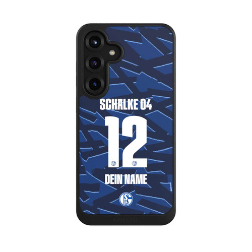 Samsung Galaxy S25+  NIVOcore Schalke 04 Trikot Personalisierbar 25-26