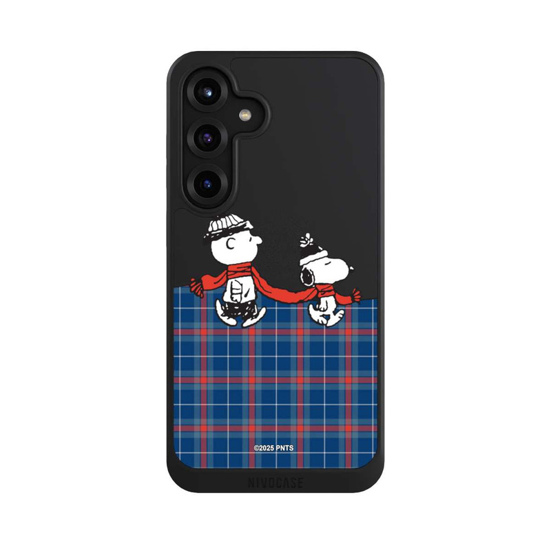 Galaxy S25 + NIVOcore Peanuts Weihnachtspulli Transparent