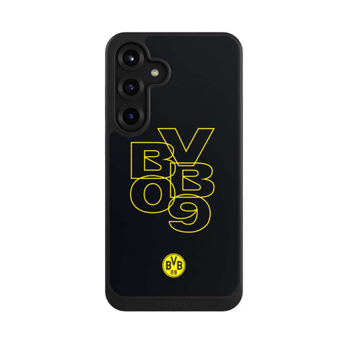 Samsung Galaxy S25+  NIVOcore BVB09 Gelb Schwarz