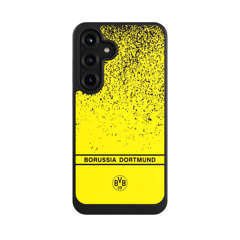Galaxy S25 + NIVOcore BVB Gradient Yellow