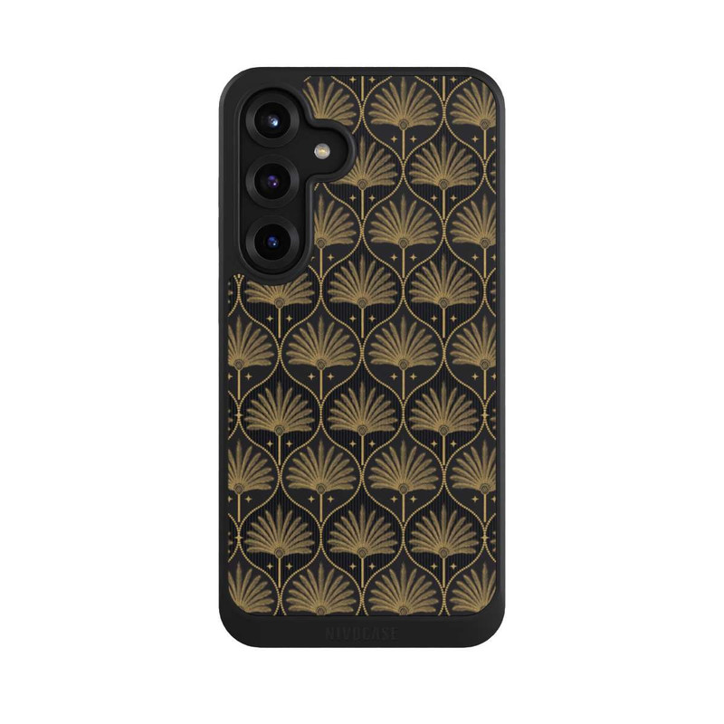 Galaxy S25 + NIVOcore Art Deco Blätter