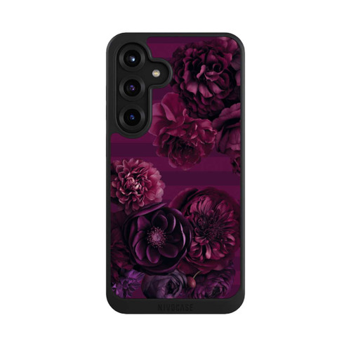 Samsung Galaxy S25+  NIVOcore Majestic Baroque Blossom Dream Burgundy Pink with AI