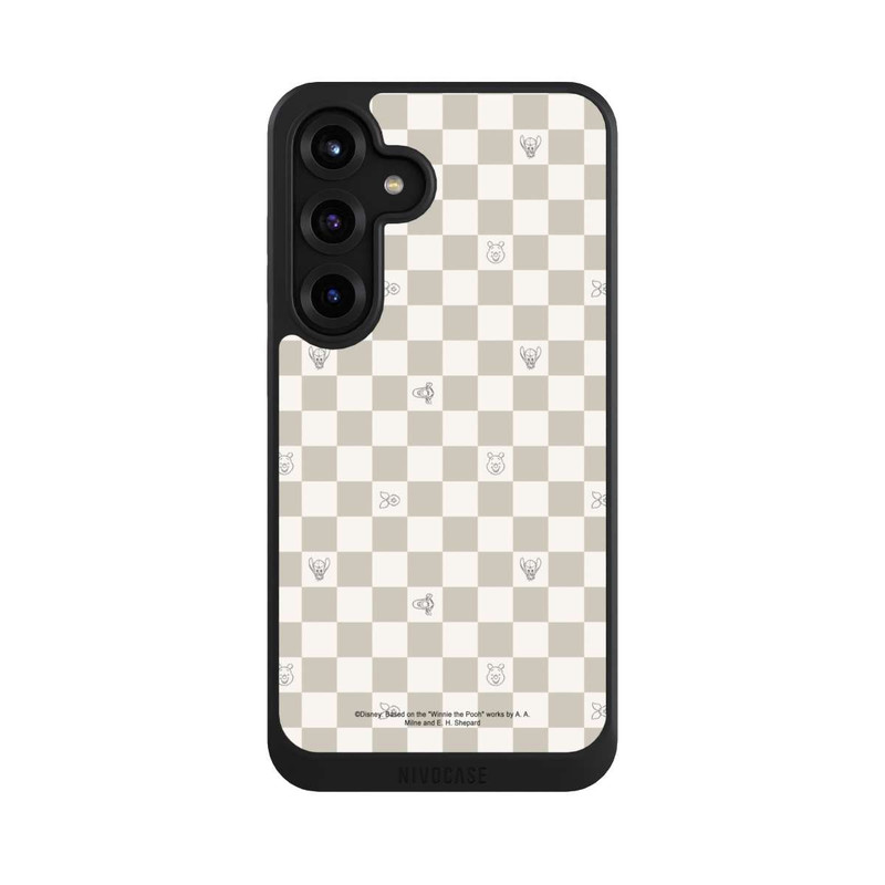Galaxy S25 + NIVOcore Winnie Puuh Kariert Beige