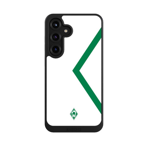 Samsung Galaxy S25+  NIVOcore Werder Bremen Rautenelement Grün