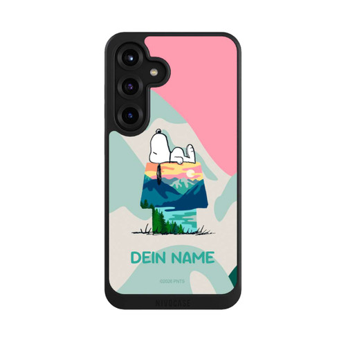 Samsung Galaxy S25+  NIVOcore Snoopy Outdoor Personalisierbar