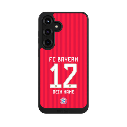 Samsung Galaxy S25+  NIVOcore FC Bayern München Trikot Personalisierbar 26-27