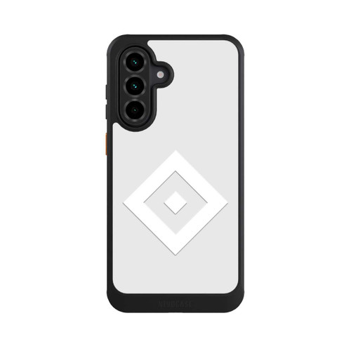 Samsung Galaxy A36 5G NIVOcore Rauten Logo auf HSV Grau