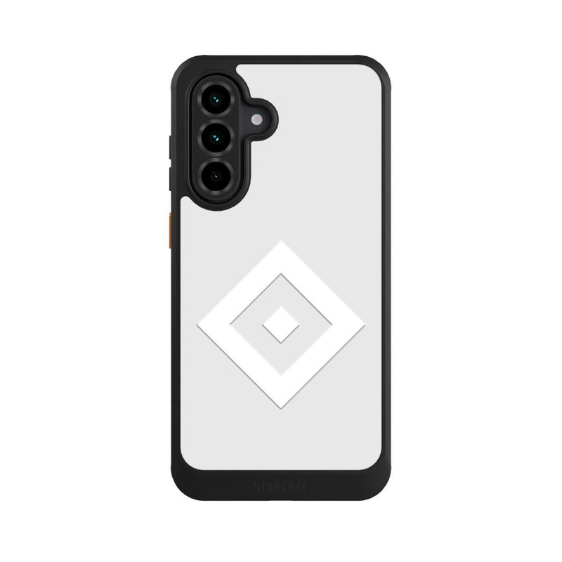 Galaxy A36 5G NIVOcore Rauten Logo auf HSV Grau