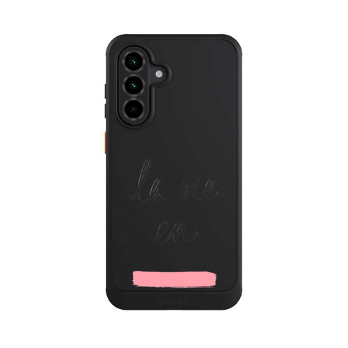 Samsung Galaxy A36 5G NIVOcore La vie en Pink Transparent