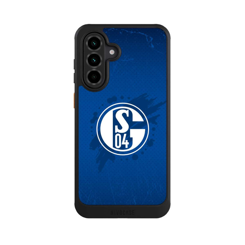Galaxy A36 5G NIVOcore Schalke 04 Farbe Fleck Blau