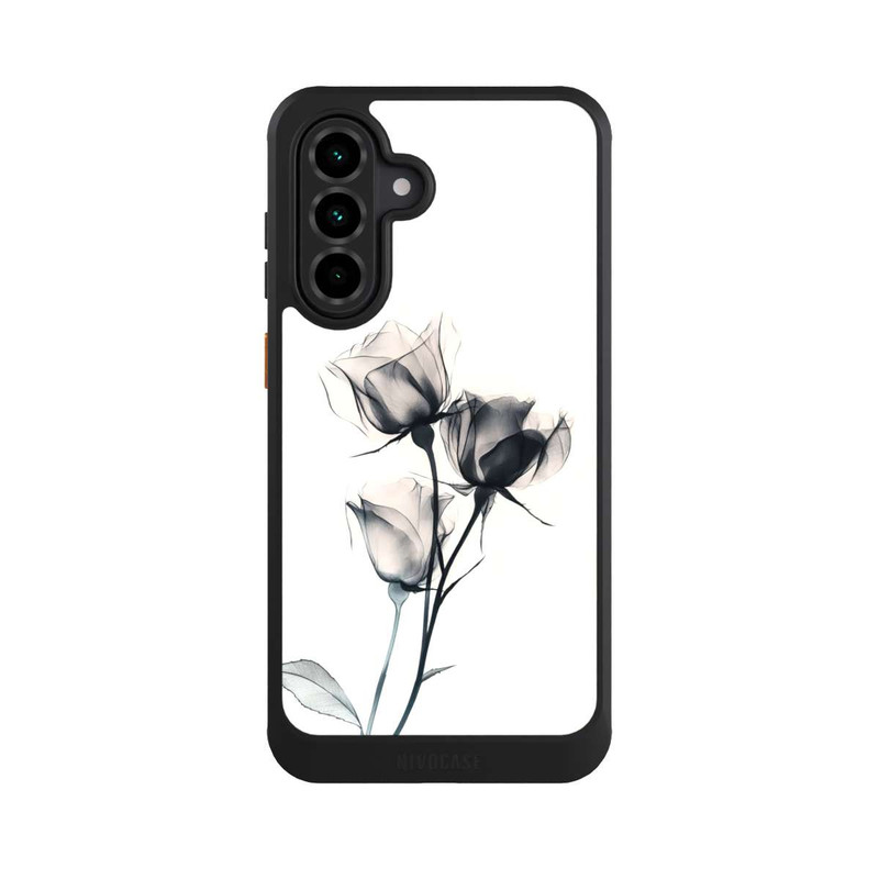 Galaxy A36 5G NIVOcore Schwarze Blume