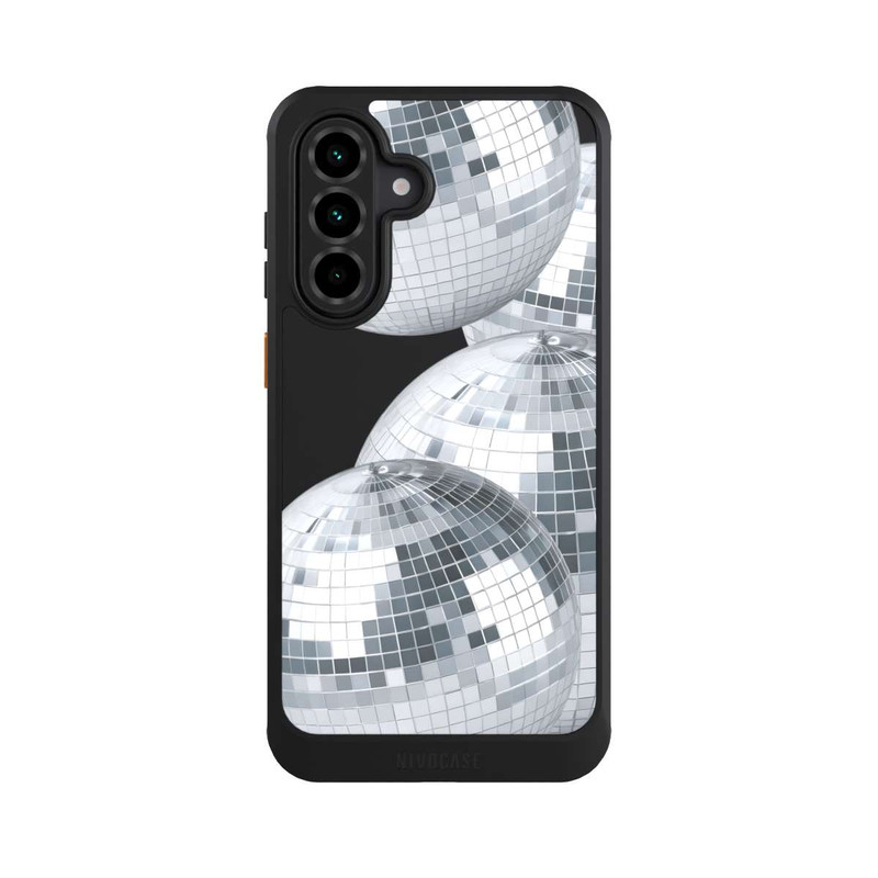 Galaxy A36 5G NIVOcore Disco Ball Party Silver Transparent with AI