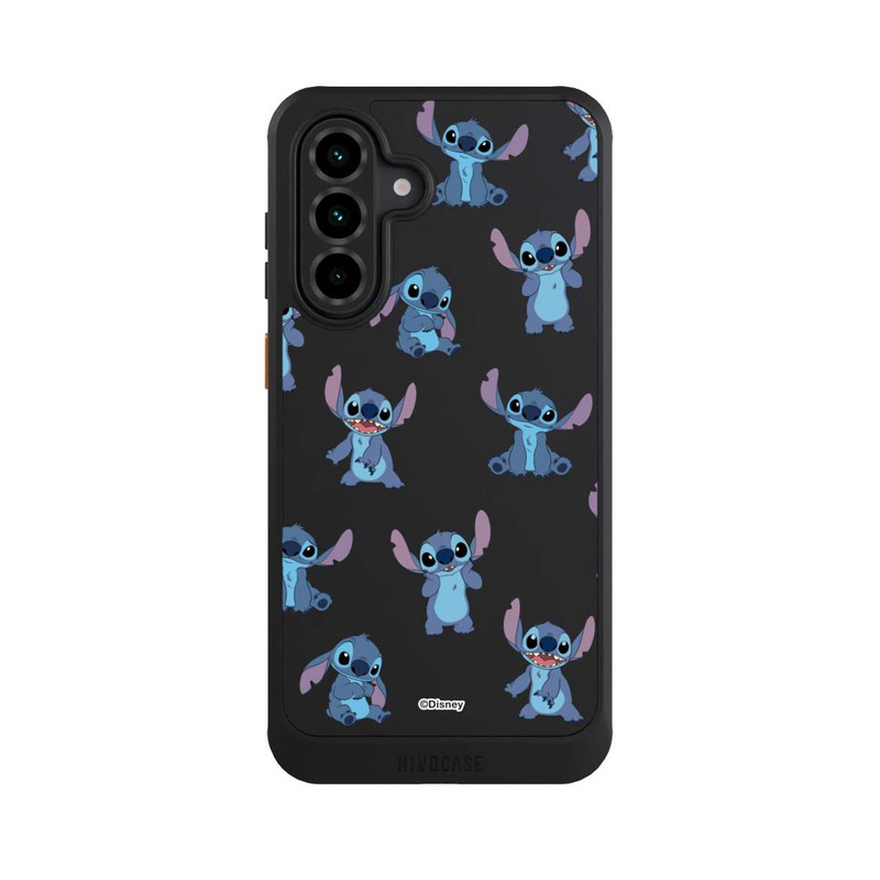 Galaxy A36 5G NIVOcore Stitch Faces Pattern Transparent