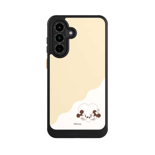 Samsung Galaxy A36 5G NIVOcore Mickey and Minnie Love Heart Beige