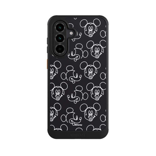 Samsung Galaxy A36 5G NIVOcore Disney Mickey Faces Black Line Art Pattern