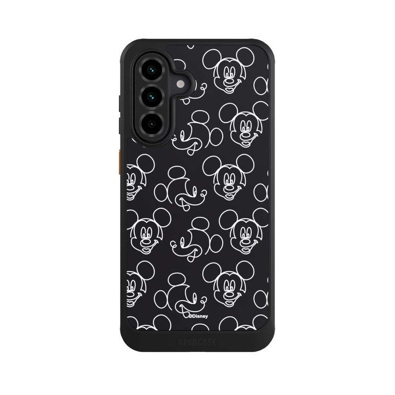 Galaxy A36 5G NIVOcore Disney Mickey Faces Black Line Art Pattern