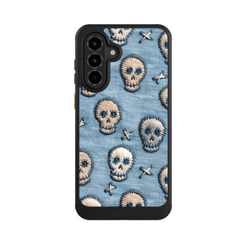 Samsung Galaxy A36 5G NIVOcore Skulls on Jeans Pattern