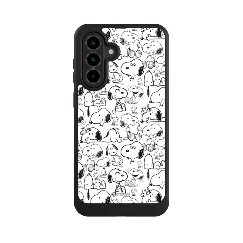Galaxy A36 5G NIVOcore Classic Snoopy Pattern White