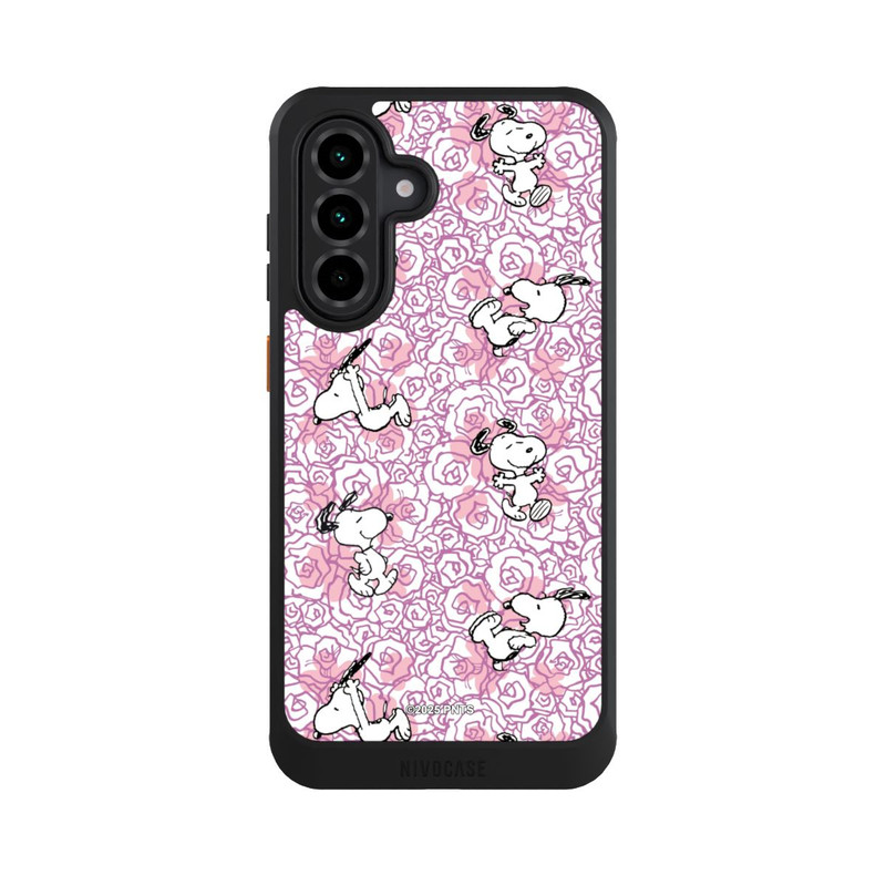 Galaxy A36 5G NIVOcore Peanuts Pink Roses Pattern