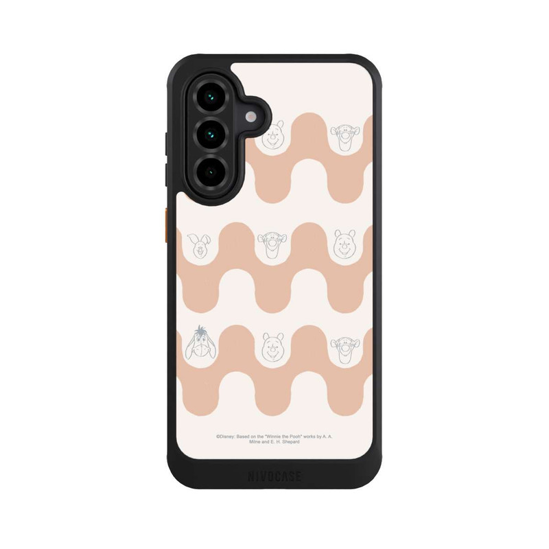 Galaxy A36 5G NIVOcore Winnie the Pooh and Friends Boho Waves Pattern