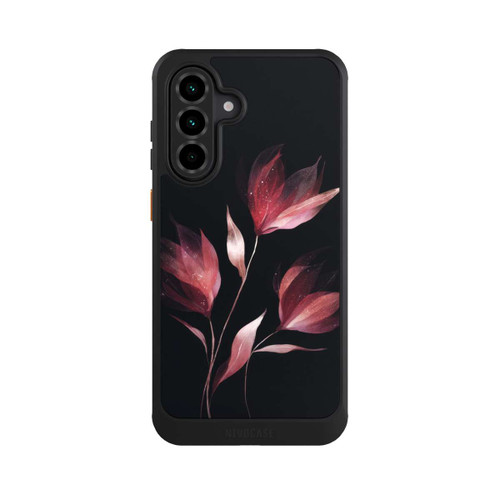 Samsung Galaxy A36 5G NIVOcore Burgunderrote Blume Negativ